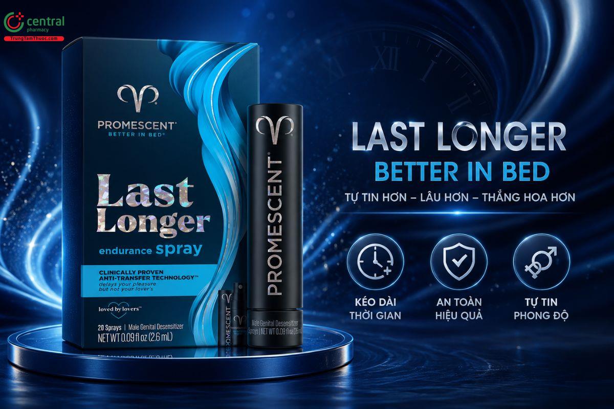 Chai xịt Promescent - Cho cuộc "yêu" dài lâu