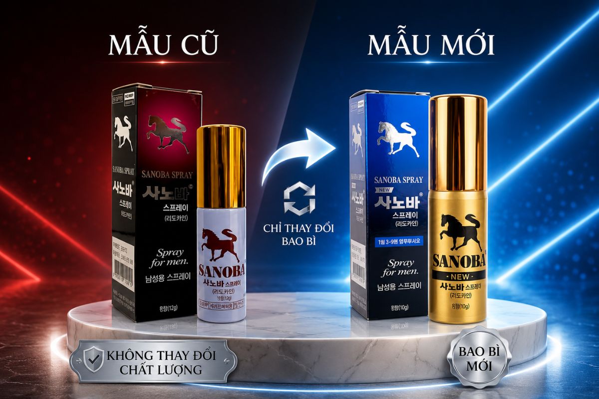 Sanoba Spray - Tăng thời gian, thăng hoa cảm xúc