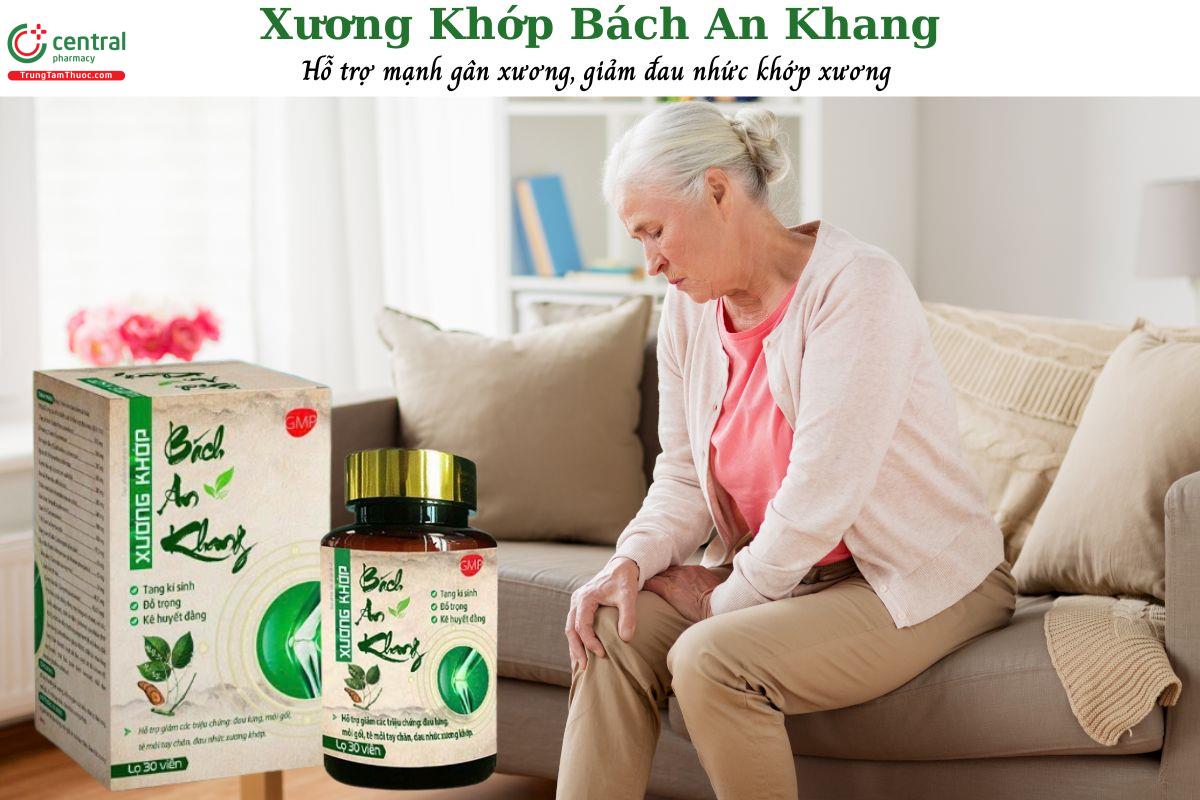 Xương Khớp Bách An Khang - Hỗ trợ xương khớp khỏe mạnh, giảm tê chân tay
