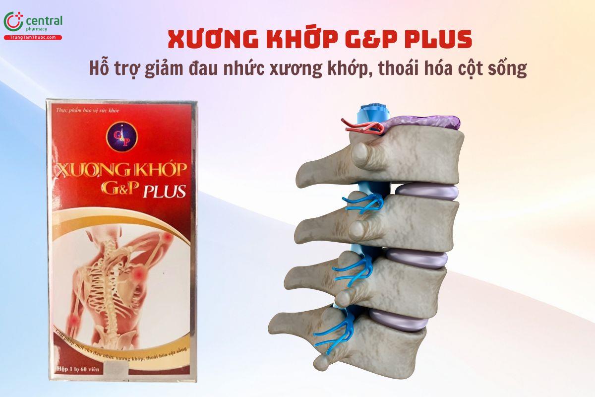 Xương Khớp G&P Plus giúp tái tạo sụn khớp, cải thiện vận động