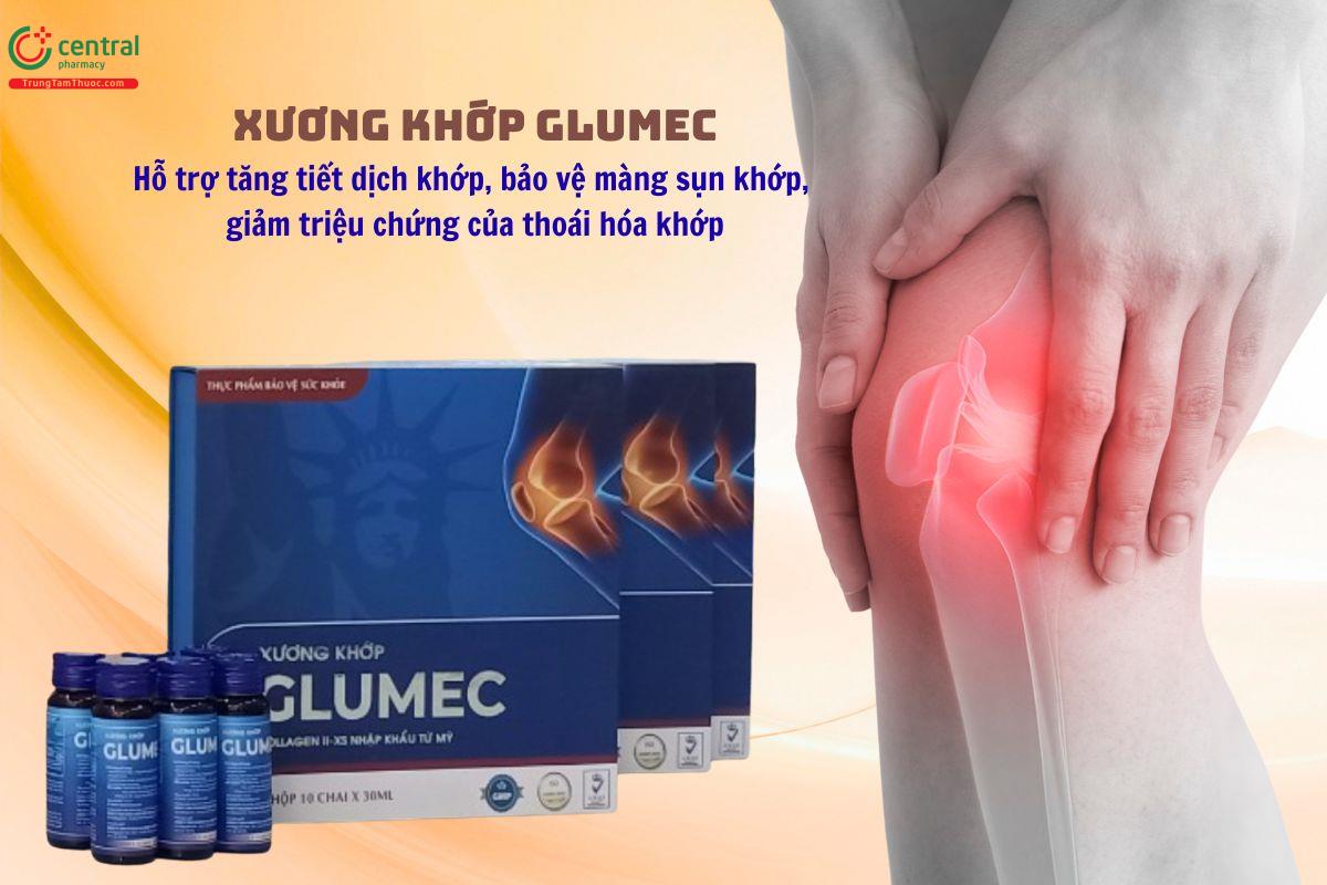 Xương Khớp Glumec tăng tiết dịch khớp, giảm đau khớp, khô khớp