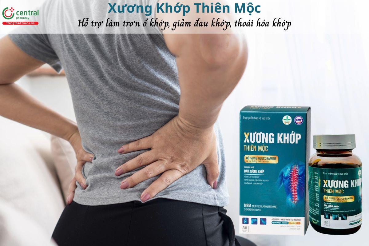 Xương Khớp Thiên Mộc - Hỗ trợ bôi trơn khớp, giảm khô khớp, viêm khớp