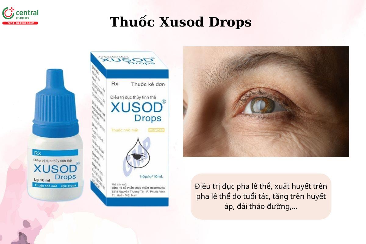 Chỉ định của thuốc Xusod Drops