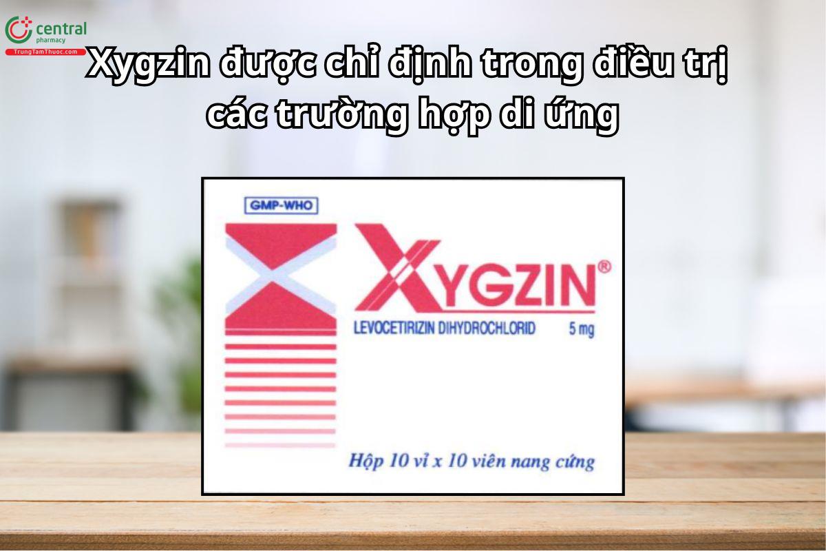 Thuốc Xygzin dùng điều trị viêm mũi dị ứng theo mùa, chàm mạn tính