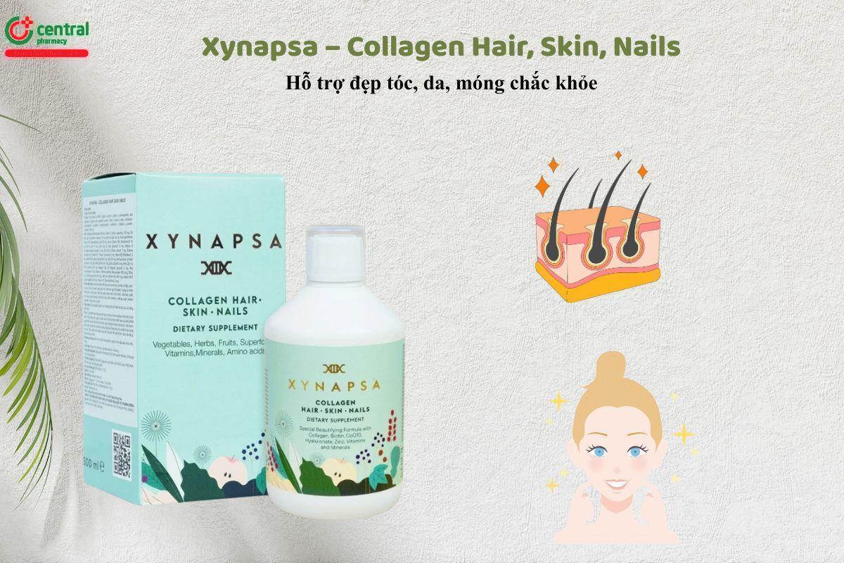 Xynapsa - Collagen Hair, Skin, Nails giúp da, móng, tóc khỏe đẹp