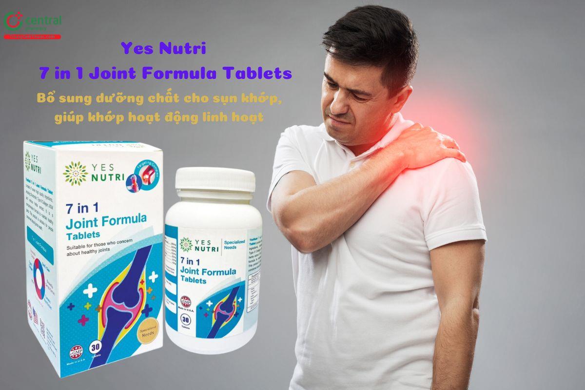 YesNutri 7 in 1 Joint Formula Tablets - Tăng cường sức khỏe sụn khớp