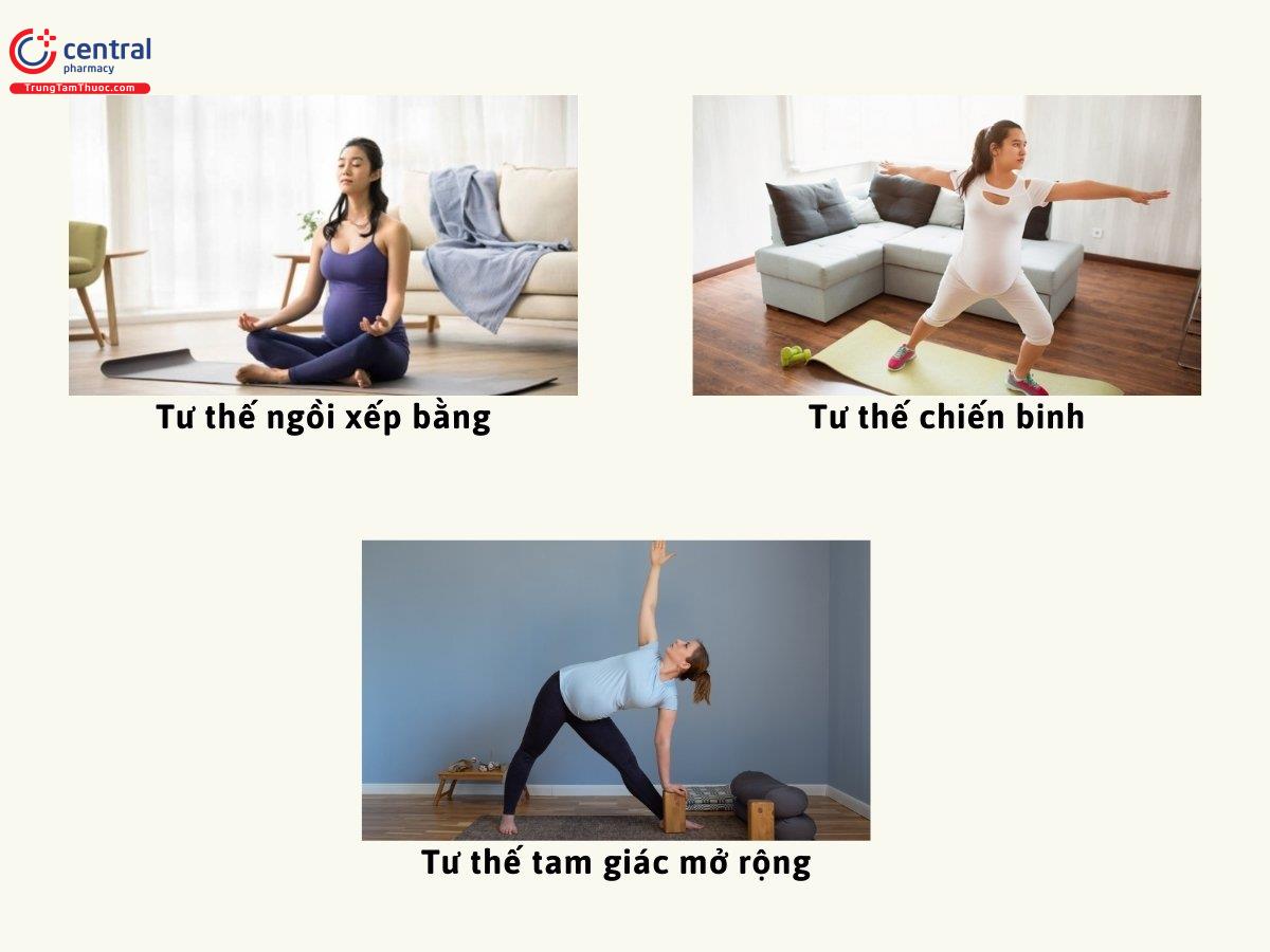 Các bài tập yoga cho bà bầu 3 tháng giữa