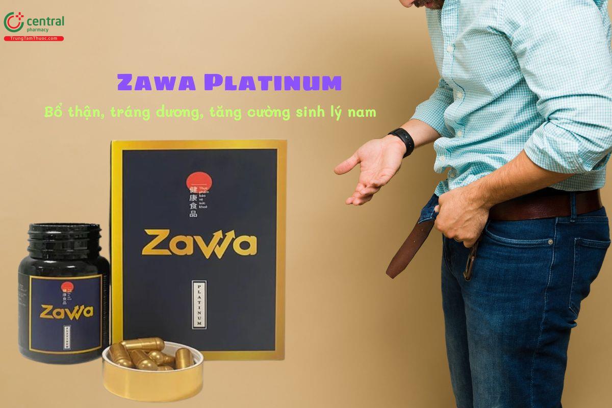 Zawa Platinum hỗ trợ bổ thận, tăng cường sinh lý nam giới
