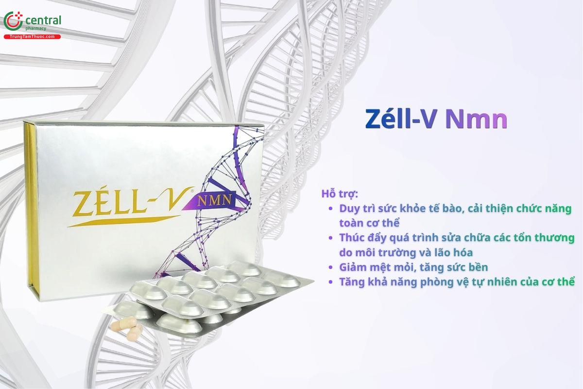 Zéll-V NMN hỗ trợ trẻ hóa làn da, tăng cường sức khỏe