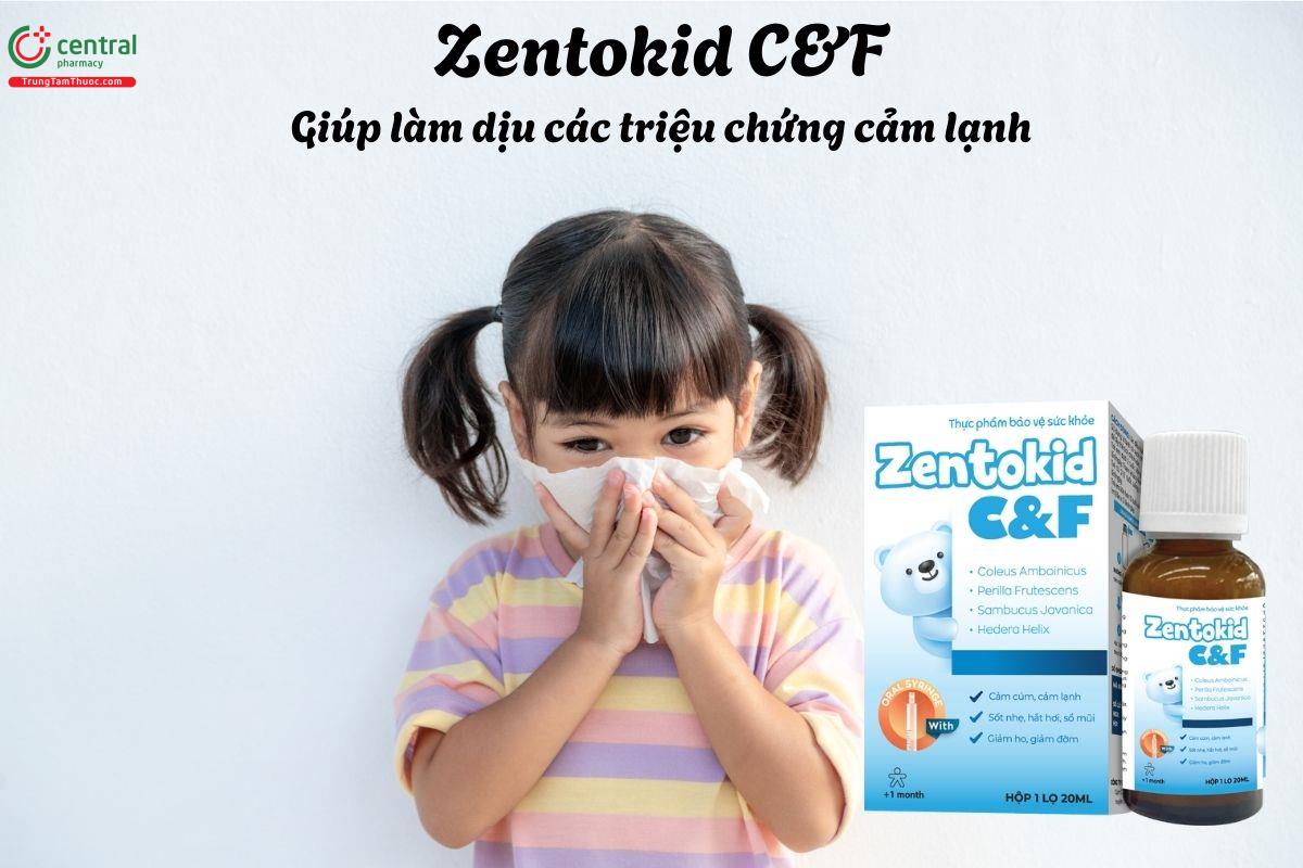Zentokid C&F - Giúp làm dịu các triệu chứng cảm lạnh