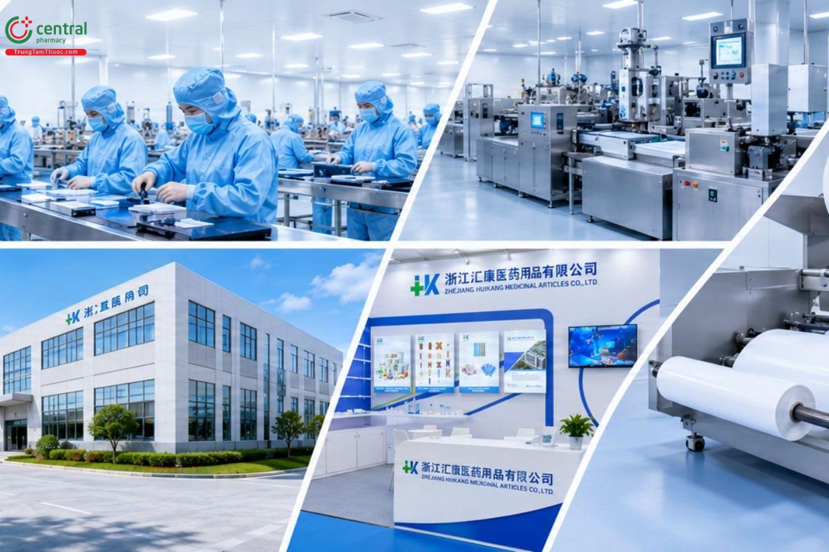 Zhejiang Huikang Medicinal Articles Co., Ltd được thành lập vào năm 2002