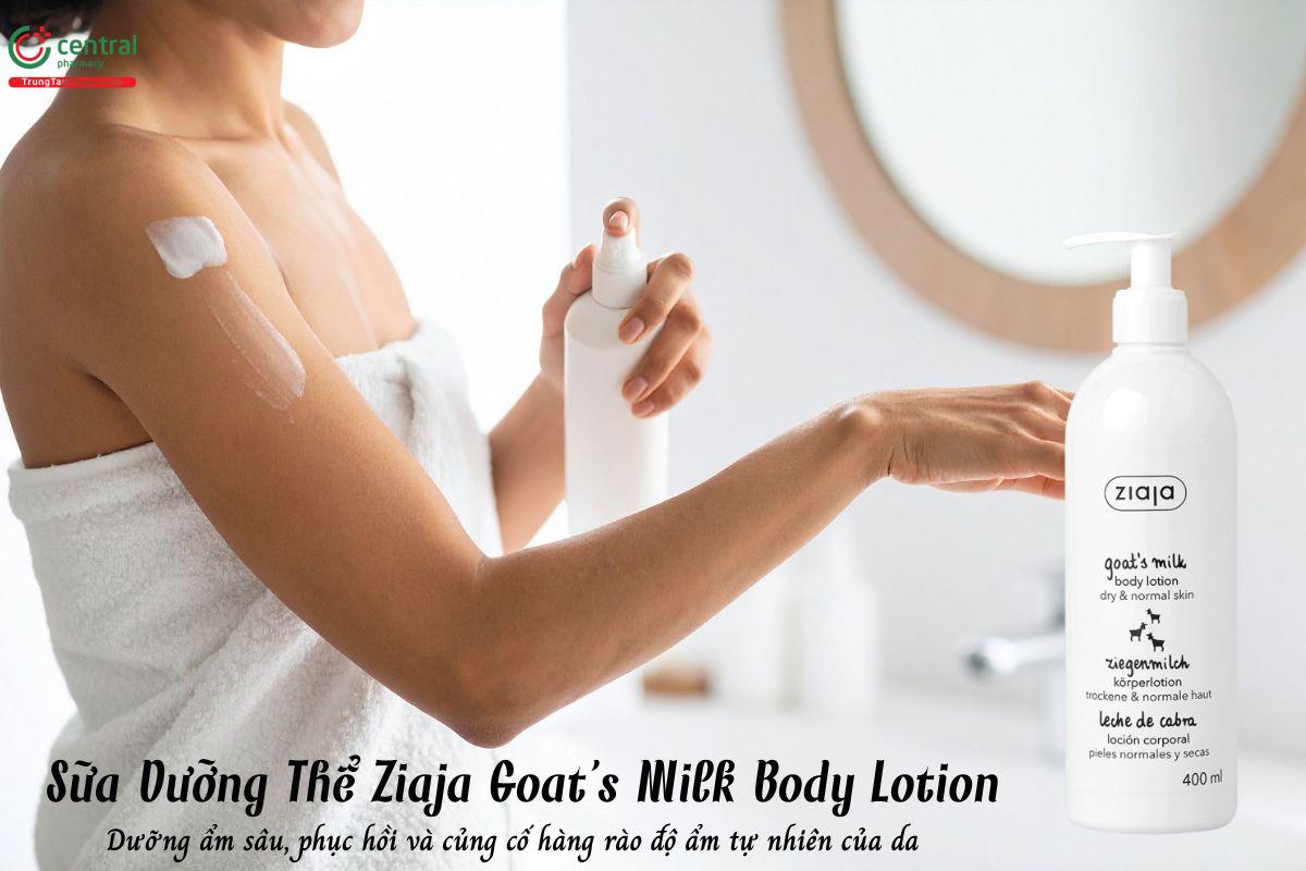 Sữa dưỡng thể Ziaja Goat's Milk Body Lotion - Dưỡng ẩm, phục hồi da