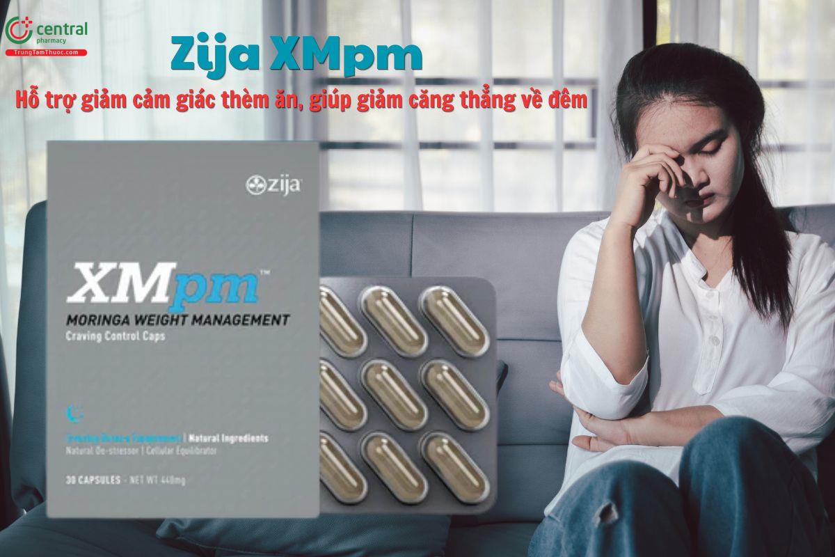 Zija XMpm làm giảm căng thẳng, giảm cảm giác thèm ăn về đêm