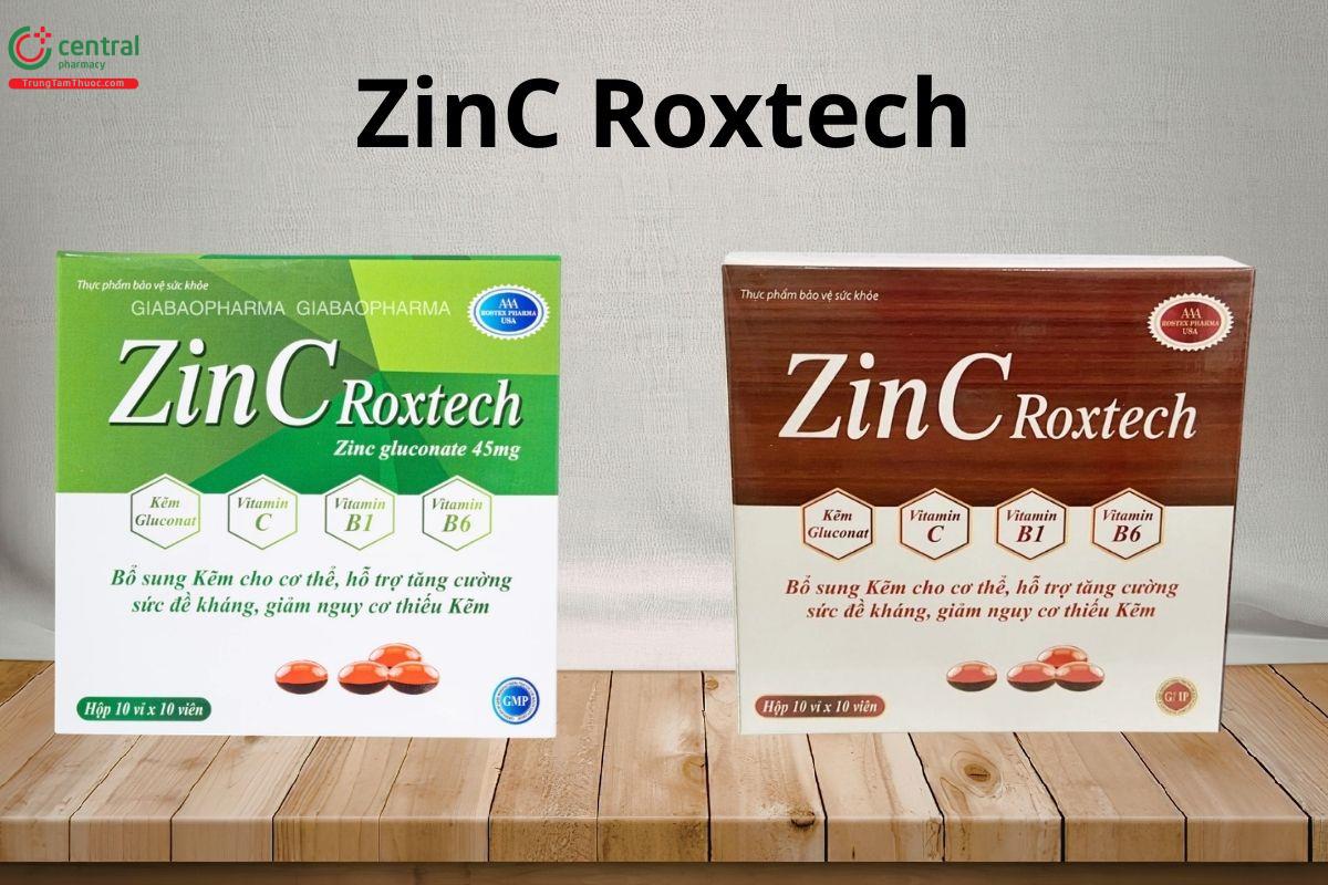 Bao bì của sản phẩm ZinC Roxtech