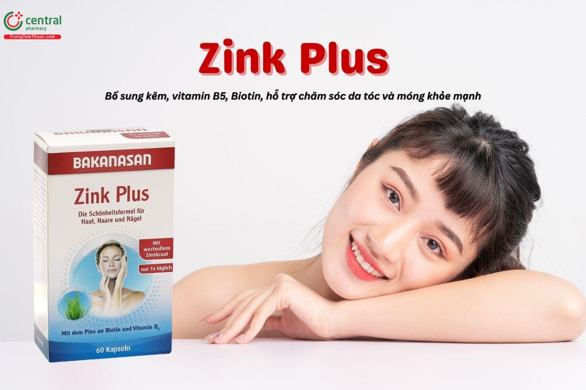 Bakanasan Zink Plus có công dụng gì?