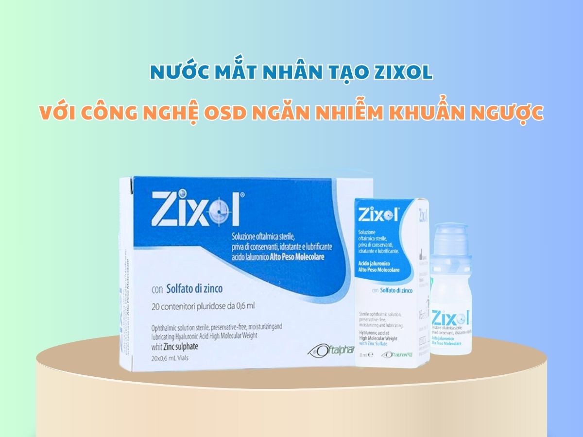 Nước mắt nhân tạo Zixol