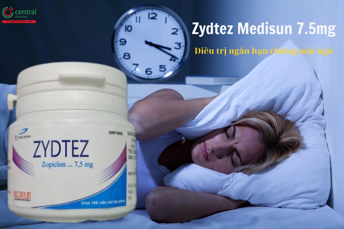 Thuốc Zydtez Medisun 7.5mg - Điều trị ngắn hạn chứng mất ngủ