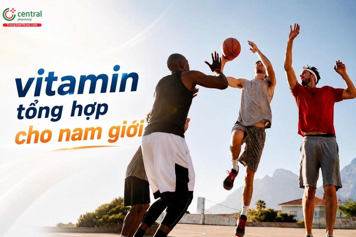 5 vitamin tổng hợp cho nam giới được bác sĩ khuyên dùng