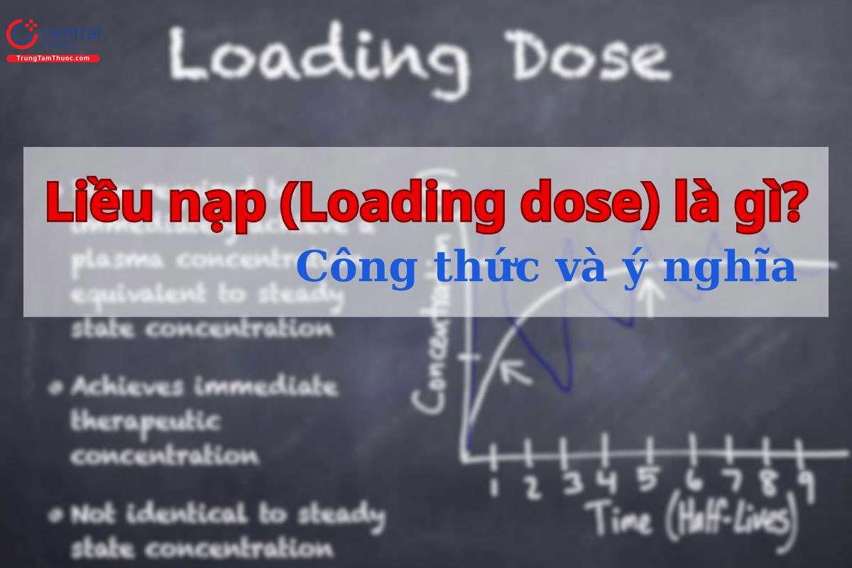 Liều nạp (Loading dose) là gì? Công thức tính và ý nghĩa lâm sàng