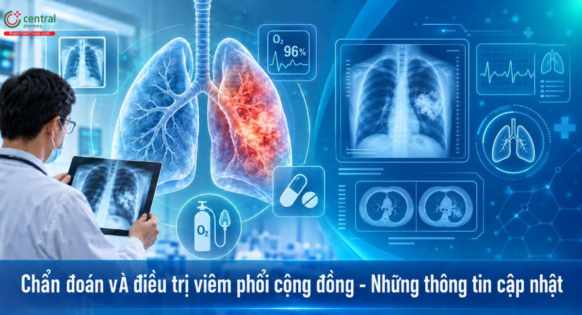 Chẩn đoán và điều trị viêm phổi cộng đồng - Những thông tin cập nhật