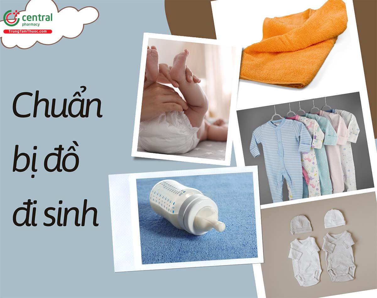 Chuẩn bị đồ đi sinh từ tháng thứ mấy? Danh sách đồ đi sinh cho mẹ và bé