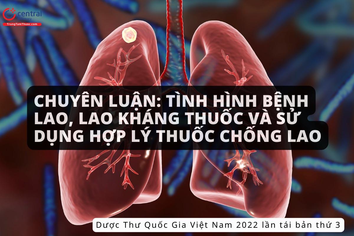 Chuyên luận: Tình Hình Bệnh Lao, Lao Kháng Thuốc Và Sử Dụng Hợp Lý Thuốc Chống Lao - Dược Thư Quốc Gia Việt Nam 2022