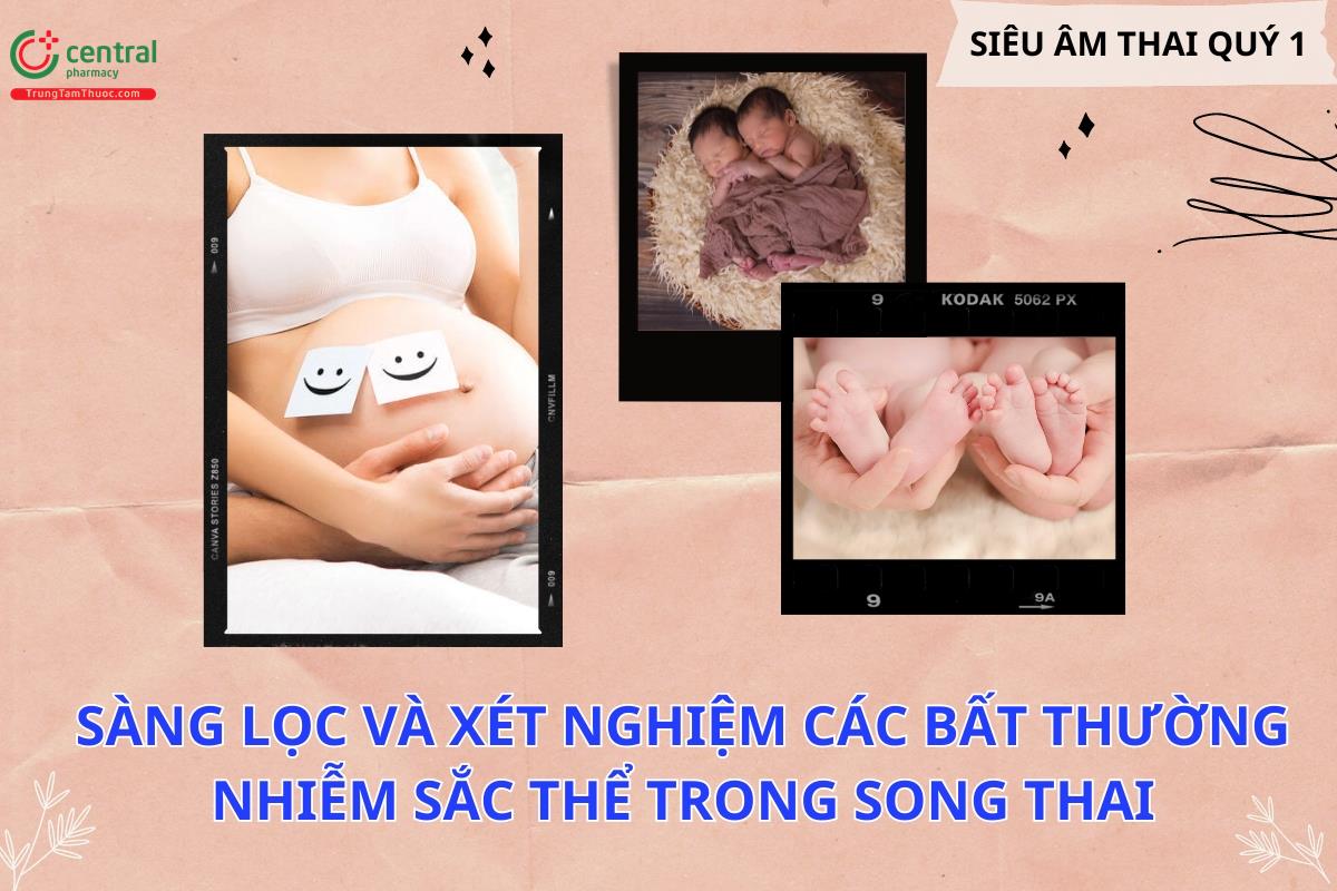 Sàng lọc và xét nghiệm các bất thường nhiễm sắc thể trong song thai