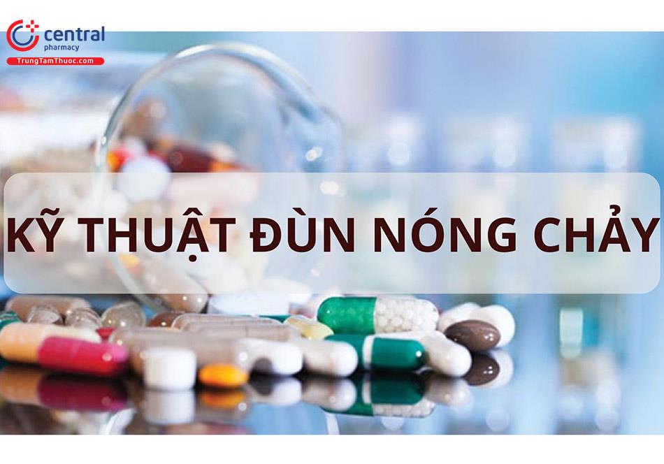 2 yếu tố ảnh hưởng đến đặc tính của pellet bào chế bằng đùn nóng chảy