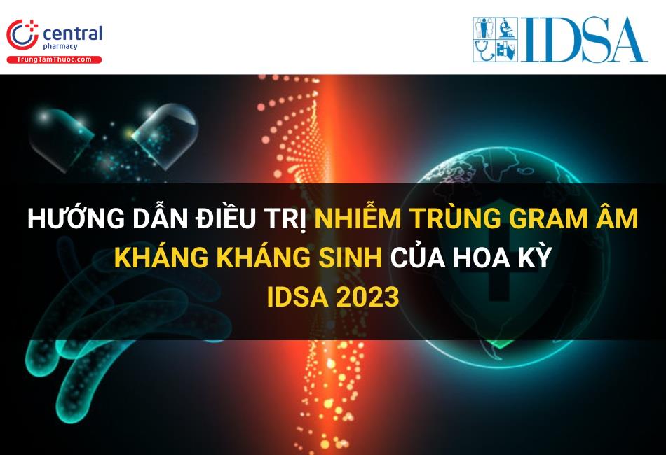 IDSA Guideline 2023 Hướng dẫn điều trị nhiễm trùng gram âm kháng kháng sinh