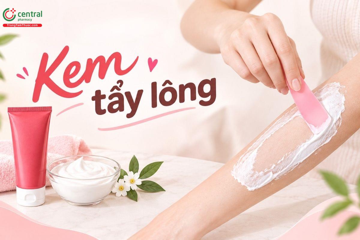 4 kem tẩy lông tại nhà được yêu thích của chị em
