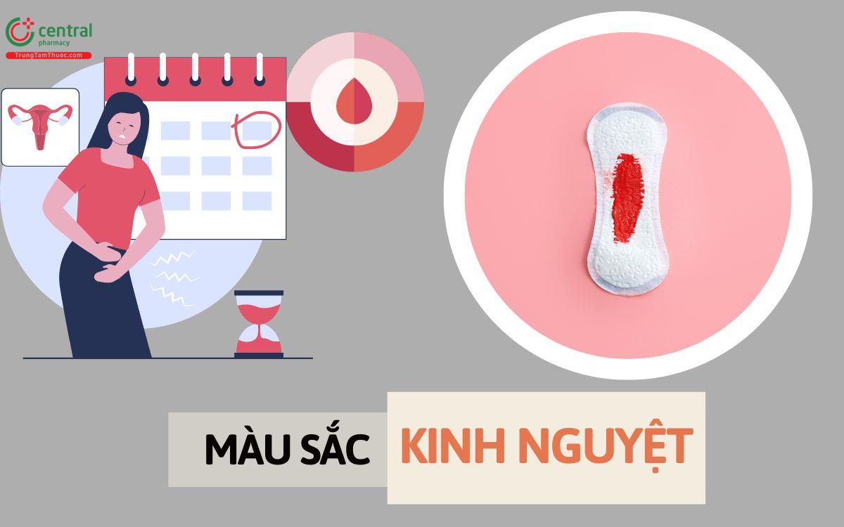 Kinh nguyệt màu đen có sao không? Màu sắc kinh nguyệt cảnh báo điều gì về sức khỏe?