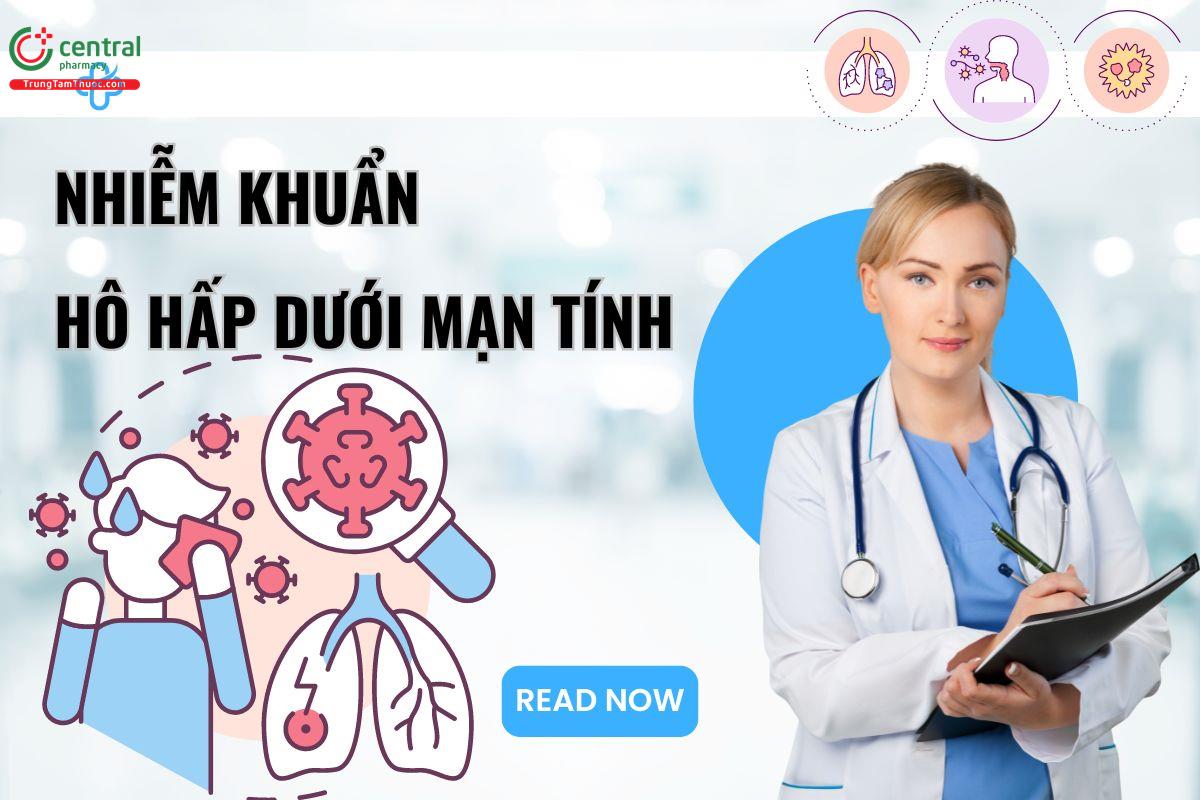 Tìm hiểu về nhiễm khuẩn hô hấp dưới mạn tính: Những điều bạn cần biết