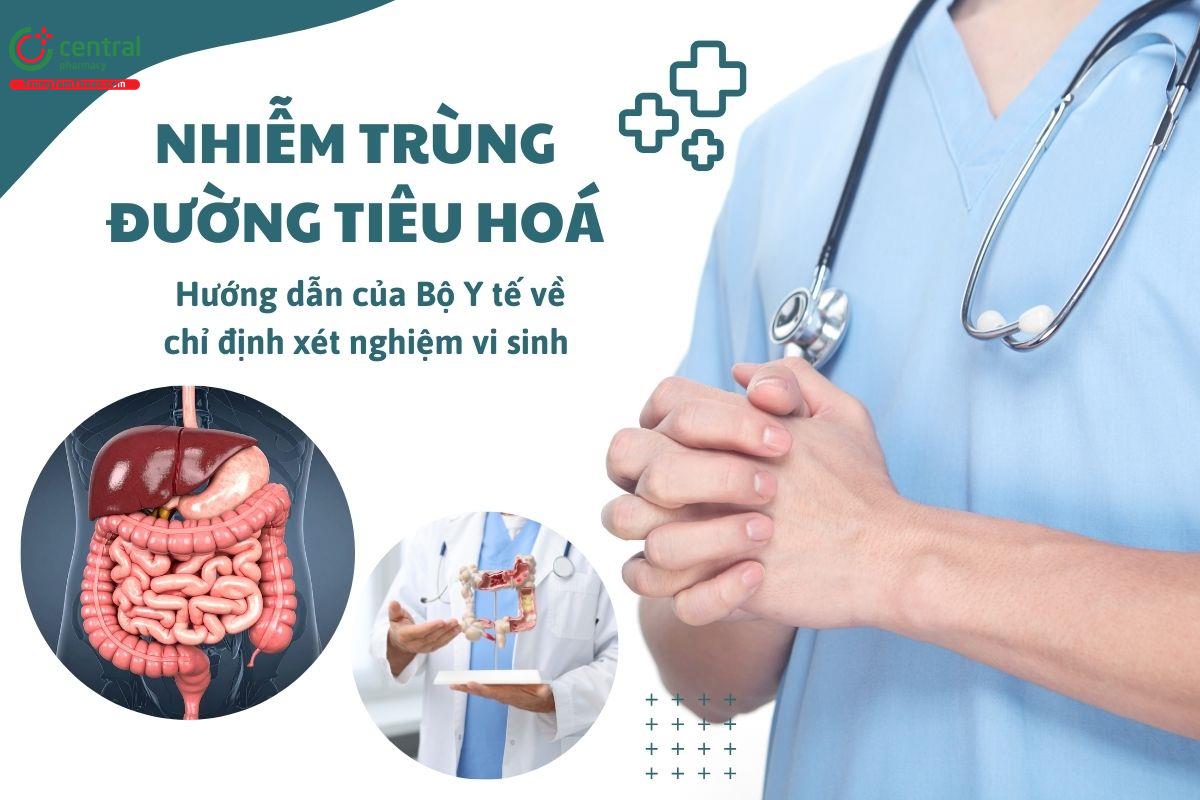 Nhiễm trùng đường tiêu hoá - Hướng dẫn của Bộ Y tế về chỉ định xét nghiệm vi sinh