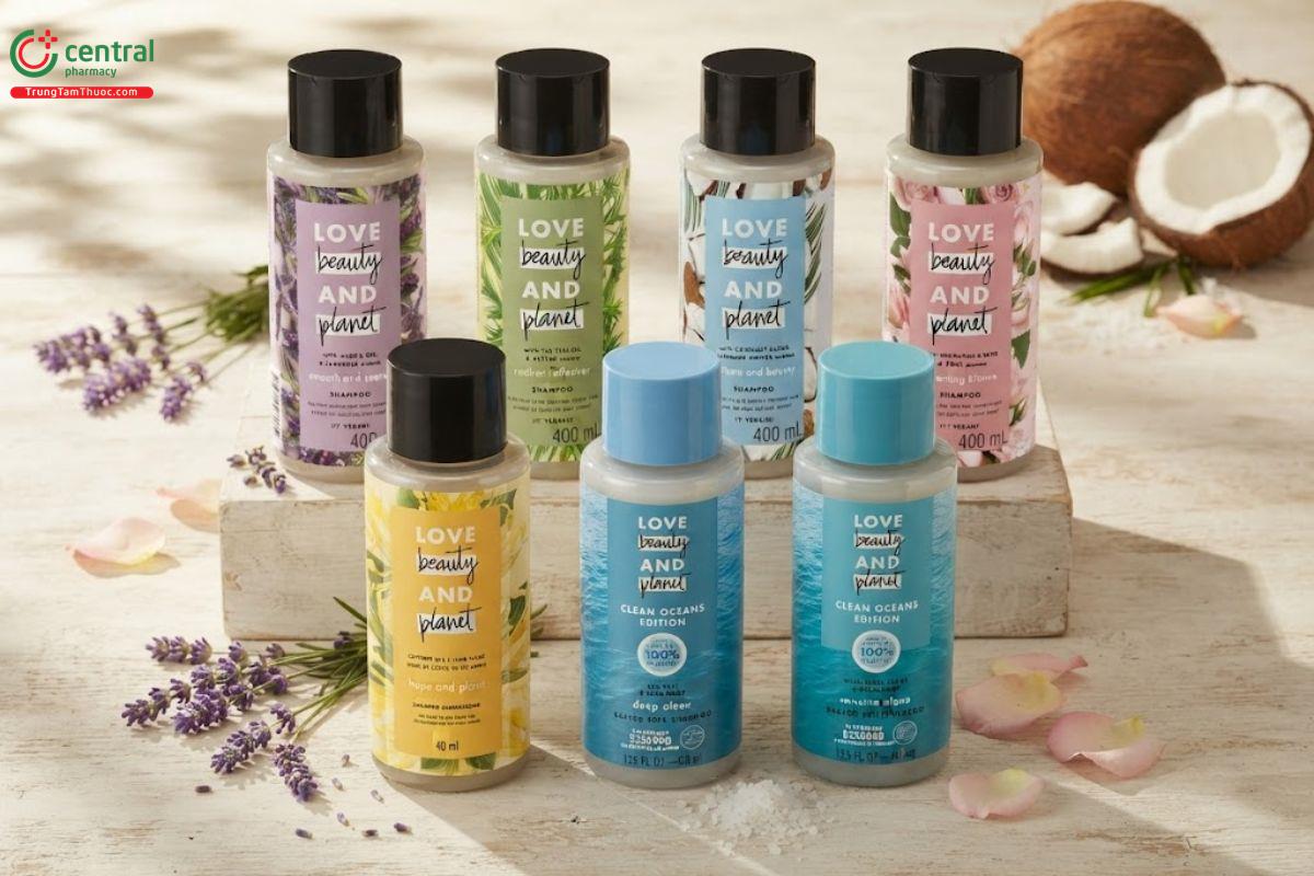 [REVIEW] 7 dầu gội cùng Love Beauty & Planet thả tim cho trái đất
