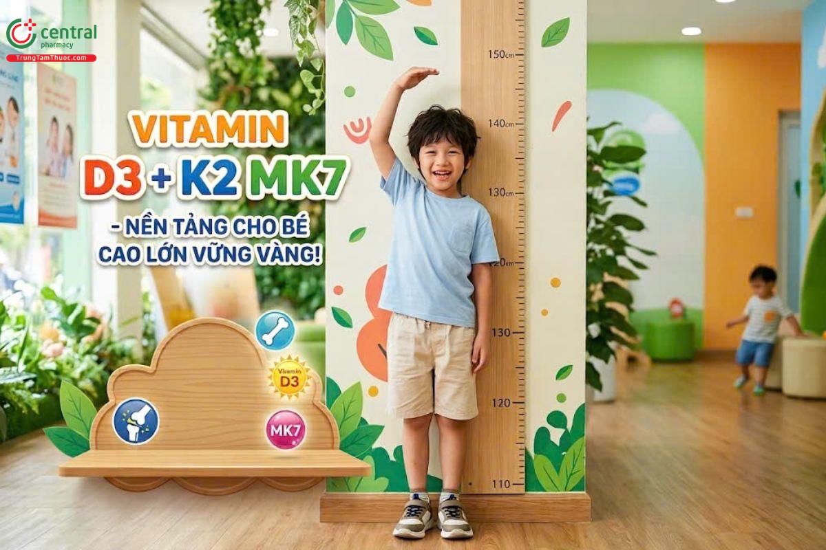 [REVIEW] 8 sản phẩm kết hợp Vitamin D3 + K2 MK7 được bác sĩ khuyên dùng