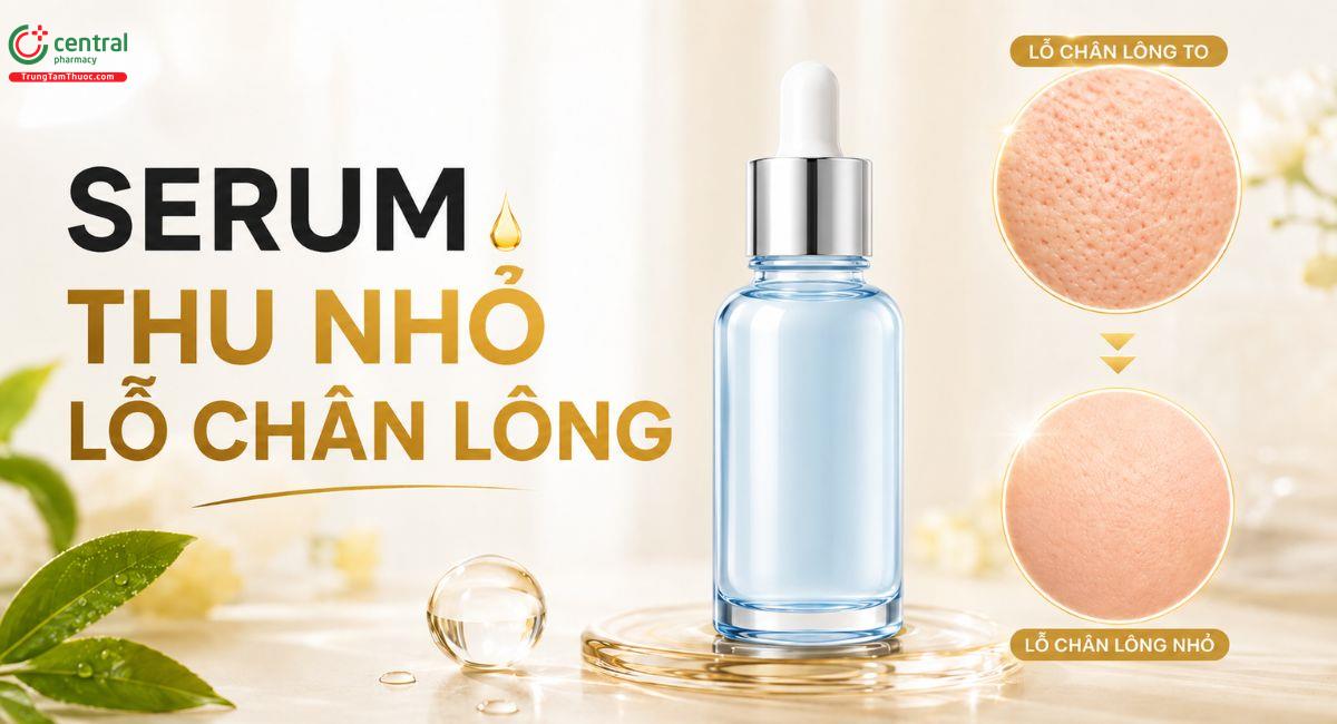 Điểm danh 10 serum se khít lỗ chân lông mặt đang “làm mưa làm gió” hiện nay