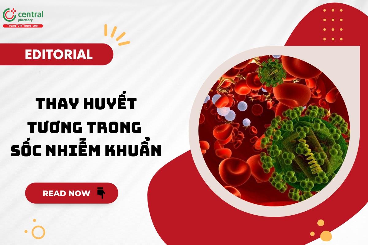 Thay huyết tương trong sốc nhiễm khuẩn: chúng ta đã sẵn sàng cho thời hoàng kim?