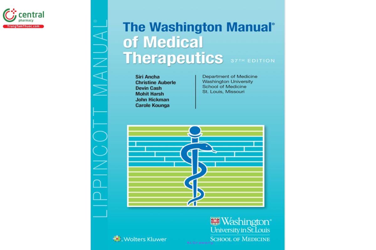 Tải Free PDF sách The Washington Manual of Medical Therapeutics phiên bản thứ 37