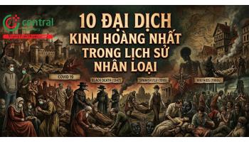 10 đại dịch kinh hoàng nhất trong lịch sử nhân loại