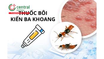3 nhóm thuốc bôi kiến ba khoang đốt cực nhạy được bác sĩ khuyên dùng