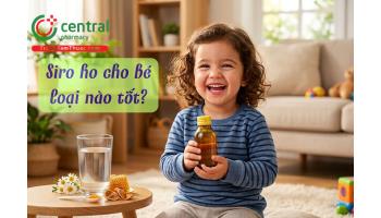 6 loại siro trị ho an toàn và hiệu quả cho bé yêu