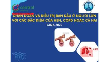 Chẩn đoán và điều trị ban đầu ở người lớn với các đặc điểm của Hen, COPD hoặc cả hai - GINA 2022