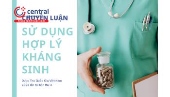 Chuyên luận: Sử dụng hợp lý kháng sinh - Dược Thư Quốc Gia Việt Nam 2022