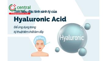 Tìm hiểu đặc tính sinh lý của hyaluronic acid để ứng dụng trong kỹ thuật tiêm chất làm đầy