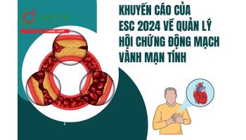 Khuyến cáo của ESC 2024 về quản lý hội chứng động mạch vành mạn tính