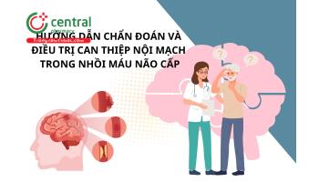 Hướng dẫn chẩn đoán và điều trị can thiệp nội mạch trong nhồi máu não cấp - Bộ Y tế