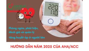 Hướng dẫn năm 2025 của AHA/ACC về phòng ngừa, phát hiện, đánh giá và quản lý tăng huyết áp ở người lớn