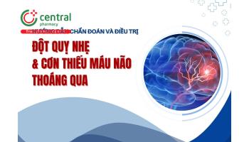 Hướng dẫn Chẩn đoán và điều trị đột quỵ nhẹ và cơn thiếu mãu não thoáng qua - Bộ Y tế