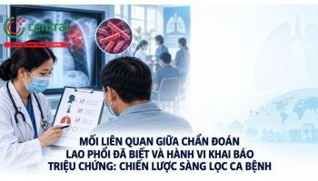 Mối liên quan giữa chẩn đoán lao phổi đã biết và hành vi khai báo triệu chứng: Chiến lược sàng lọc ca bệnh