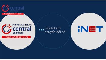 Nhà thuốc Central Pharmacy (trungtamthuoc.com) hợp tác cùng iNET tiên phong phát triển nhà thuốc online 24/24